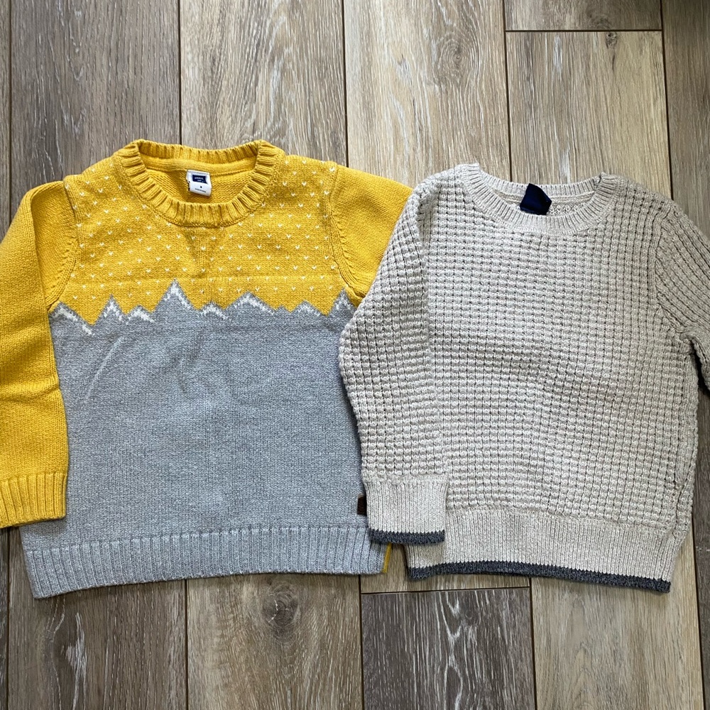 Janie & Jack sweater bundle 3T